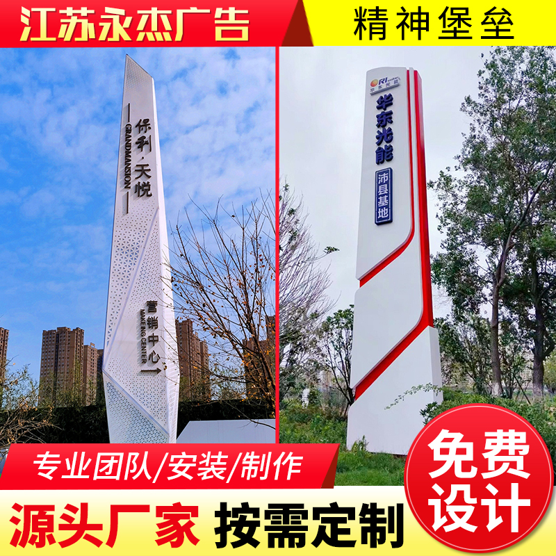 大型精神堡壘導(dǎo)視牌
